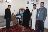 دیدار شهردار تبریز با خانواده شهیدان«پاکپور» و «فتح کبیر»