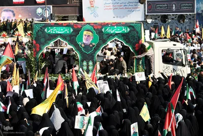 مراسم تشییع سرلشکر شهید نیلفروشان