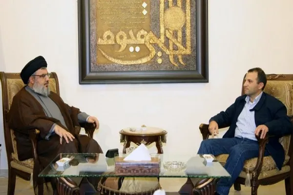تأکید بر برقراری ثبات سیاسی و امنیتی در دیدار نصرالله با وزیرخارجه لبنان