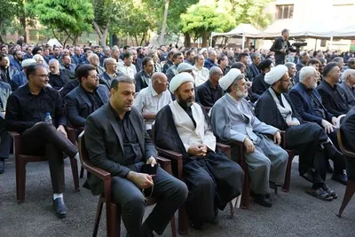 عزاداری روز ششم ماه محرم در استانداری لرستان