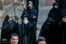 تشییع پیکر «حاج احمد فیاض» پیرغلام اهل‌بیت(ع)