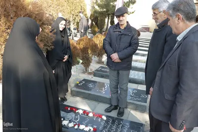 گرامیداشت روز پدر در جوار مزار شهدای ارومیه‎