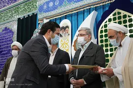 مراسم تجلیل از مرتلین و موذنین برتر استان یزد