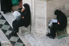 حرم امام رئوف در روزهای پایانی ماه صفر