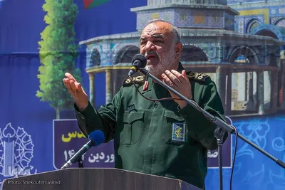 Al-Quds-Marsch 2023 in Isfahan