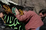 آیین تشییع و خاکسپاری پیکر مرحوم آیت‌الله شوشتری