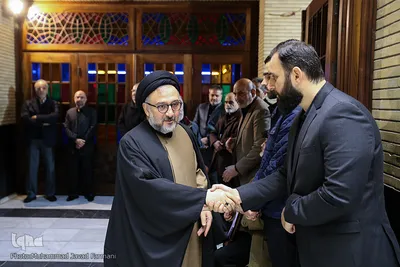 محمدعلی ابطحی در مراسم بزرگداشت زنده یاد دکتر محسن سلیمانی 