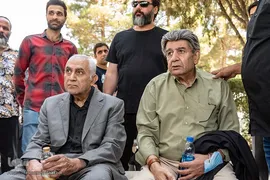 مراسم خاکسپاری پیکر زنده‌یاد منوچهر اسماعیلی در بهشت سکینه کرج