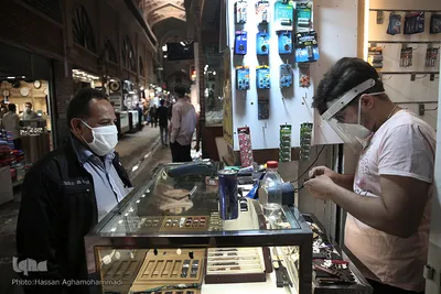 اولین روز بازار تهران پس از تعطیلی اجباری مقابله با شیوع ویروس کرونا