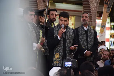 
استقبال مردم اهواز از خدام حرم مطهر رضوی

