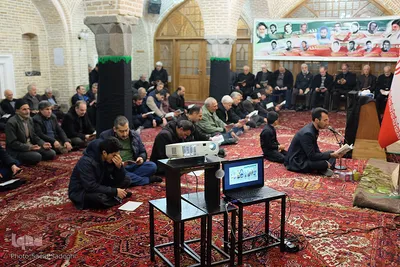 مراسم بزرگداشت شهید سپهبد حاج قاسم سلیمانی در مسجد شهید صدوقی تبریز