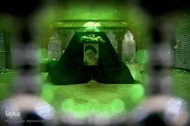  مراسم تجدید میثاق اعضای جهادگران دانشگاهی با آرمان‌های امام خمینی(ره)