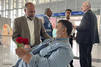 ورود کاروان جانبازان به مدینه