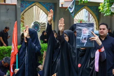 عزاداری خیابانی سالروز شهادت امام رضا(ع) در تبریز