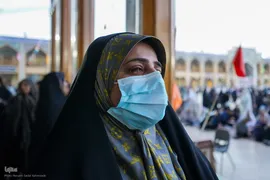 قرائت دعای توسل جهت سلامتی رئیس جمهور در حرم حضرت شاهچراغ (ع)