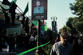 آیین پیاده‌روی جاماندگان اربعین حسینی در تهران(۲)
