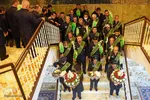 گلباران حرم شاهچراغ در شب ولادت امام رضا( ع‎‎)