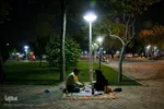 سفره های ساده افطار ـ پارک حجاب مشهد
