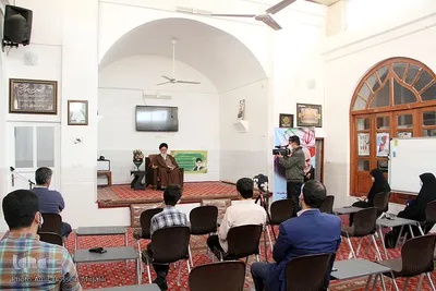 نشست خبری آیت الله مدرسی امام جمعه بخش مرکزی یزد‎‎
