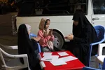 استمرار آموزش در پساجنگ؛ برگزاری کلاس‌های رفع اشکال در حاشیه تجمعات مردمی