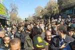 تشییع باشکوه شهید مدافع امنیت در ملایر‎