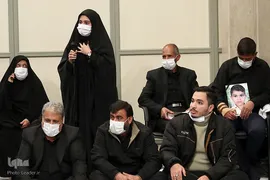 دیدار رهبر معظم انقلاب با خانواده شهدای حادثه‌ تروریستی شاهچراغ(ع) شیراز