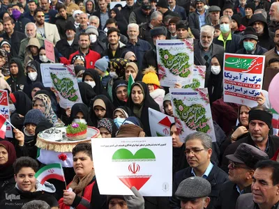 راهپیمایی ۲۲ بهمن در همدان