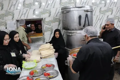 خدمت رسانی موکب حضرت فاطمه الزهرا(س)در مسیر عاشقی