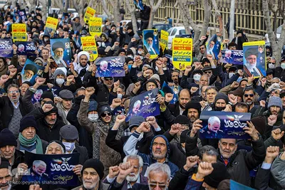 راهپیمایی مردم اصفهان در حمایت از مرجعیت و رهبر معظم انقلاب‎‎