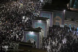 مراسم خطبه خوانی شب شهادت امام رضا(ع)