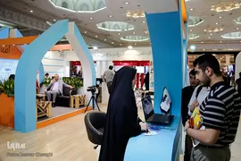 غرفه ایکنا در بیست و سومین نمایشگاه بین‌المللی مطبوعات 