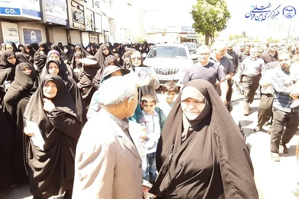 تشییع پیکر آیت‌الله شهید سلیمانی در بابلسر