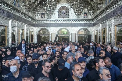 آیین تدفین و خاکسپاری پیکر شهید حسین امیرعبداللهیان