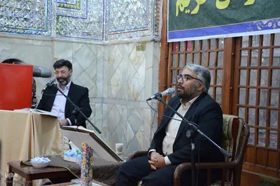 محفل انس با قرآن کریم در امامزاده حضرت سیدحمزه(ع) تبریز