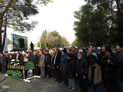 تشییع پیکر مرحوم عبدالجواد عبداللهی در اصفهان