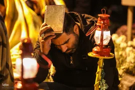 مراسم احیاء شب ۲۳ رمضان در گلزار شهدای بهشت‌زهرا (س)