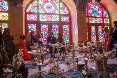 ازدواج در مسجد صورتی