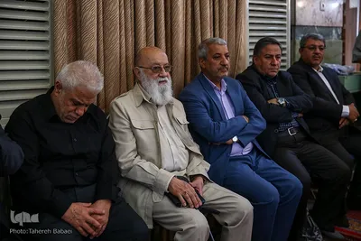 مراسم ترحیم حاجیه خانم فلسفی، همسر مرحوم آیت‌الله مصطفی مسجدجامعی