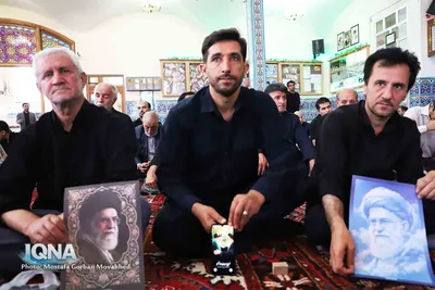 مراسم بزرگداشت اربعین قائد شهید امت حضرت آیت الله سید علی خامنه ای در اهر 
