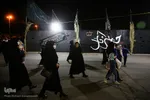 عزاداری شب سوم محرم در بلوار نماز مشهد
