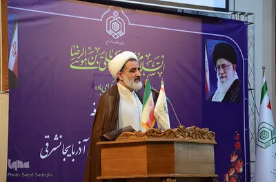آیین تکریم و معارفه مدیر کل اوقاف آذربایجان شرقی