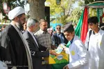 برگزاری مراسم استانی زنگ بازگشایی مدارس و مقاومت در همدان‎