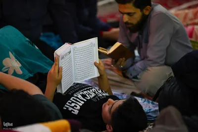 مراسم اعتکاف در مسجد جامع عتیق اصفهان