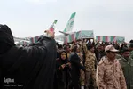 ورود پیکر 10 شهید گمنام به کرمان