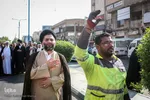 تشییع و خاکسپاری شهید «حسین معماری»