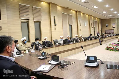 دیدارفاطمی استاندار با جمعی از روحانیون استان یزد‎‎