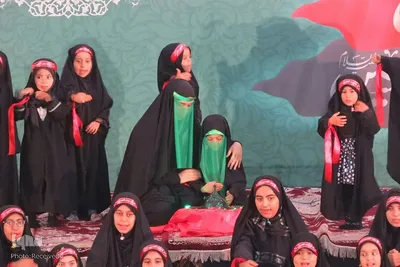 اجتماع دختران حسینی در همدان