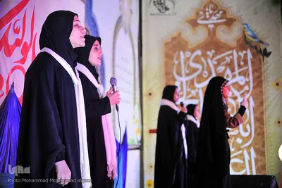 جشن نیمه شعبان در حرم علی بن مهزیار