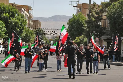 عزاداری قشقایی‌ها در تاسوعای حسینی شیراز