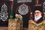 مراسم سوگواری شب شهادت رهبر معظم انقلاب در حرم شاهچراغ(ع)